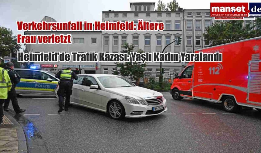 Verkehrsunfall in Heimfeld: Ältere Frau verletzt