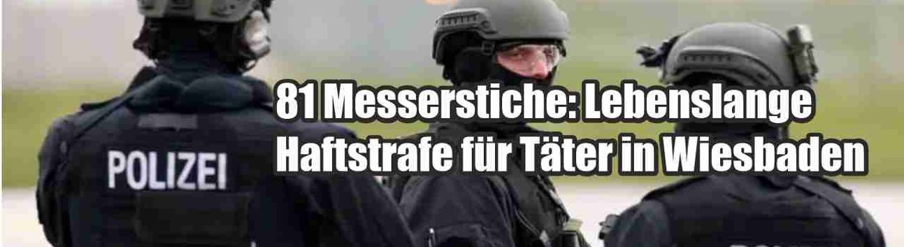 Wiesbaden’de 86 yaşındaki adamı 81 bıçak darbesiyle öldüren zanlıya ömür boyu hapis